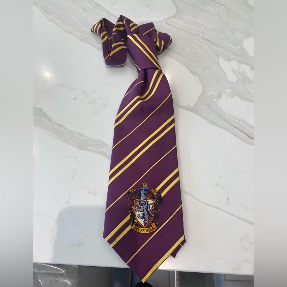 NWOT Harry Potter Gryffindor Tie - Year 3